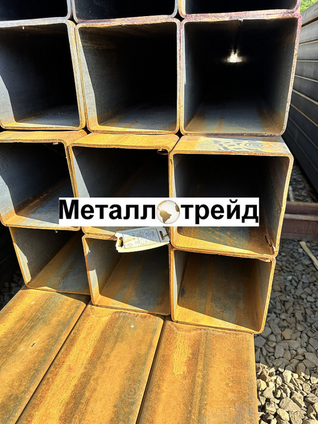 Труба профильная 09Г2С 200x160x10 мм 12000 Труба профильная 09Г2С 200x160x10 мм 12000