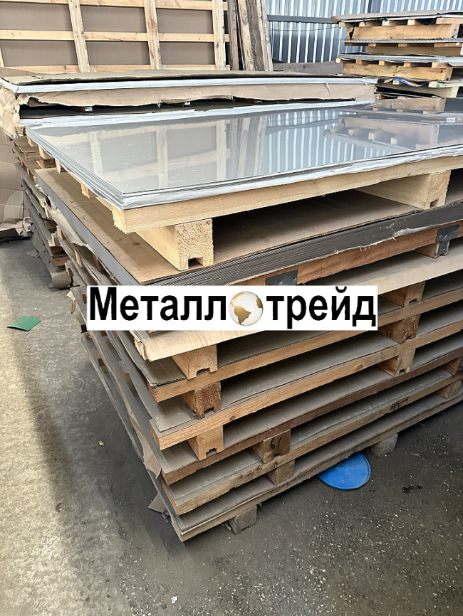 Лист нержавеющий 12Х18Н10Т 90х110х990 мм